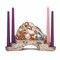 Roman 12.75" Sleeping Holy Family with Advent Candle Holder